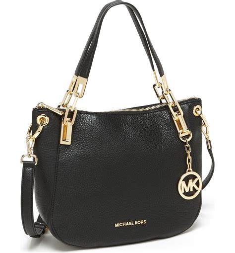 Michael Kors mid leather satchel